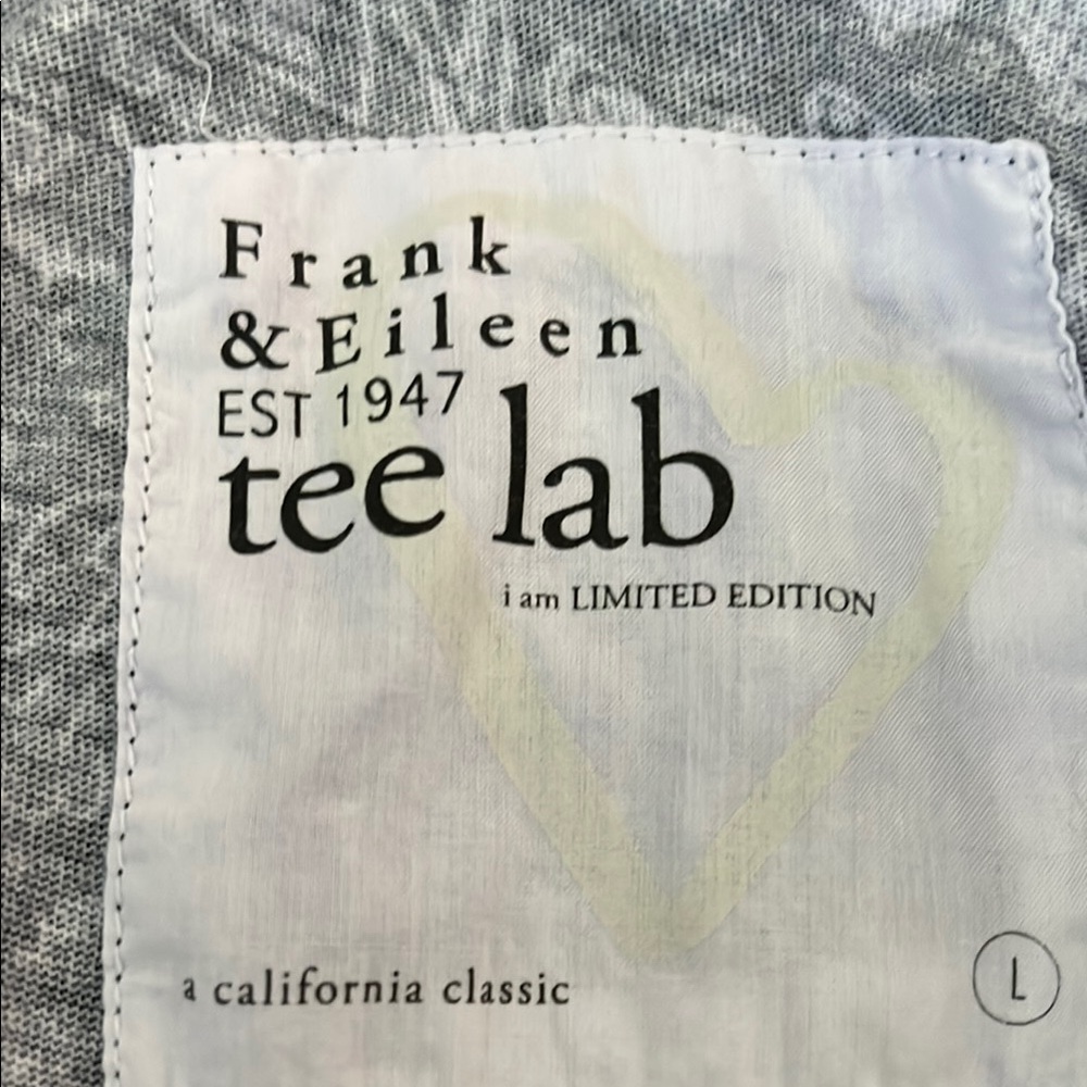 Frank & Eileen Tee Lab Gray Abstract Love Tank Top - Picture 4 of 5
